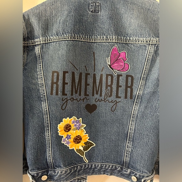 Customized Gap Jean Jacket - Picture 4 of 5